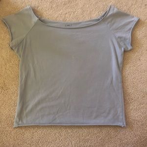 Brandy Melville light blue Ellery top